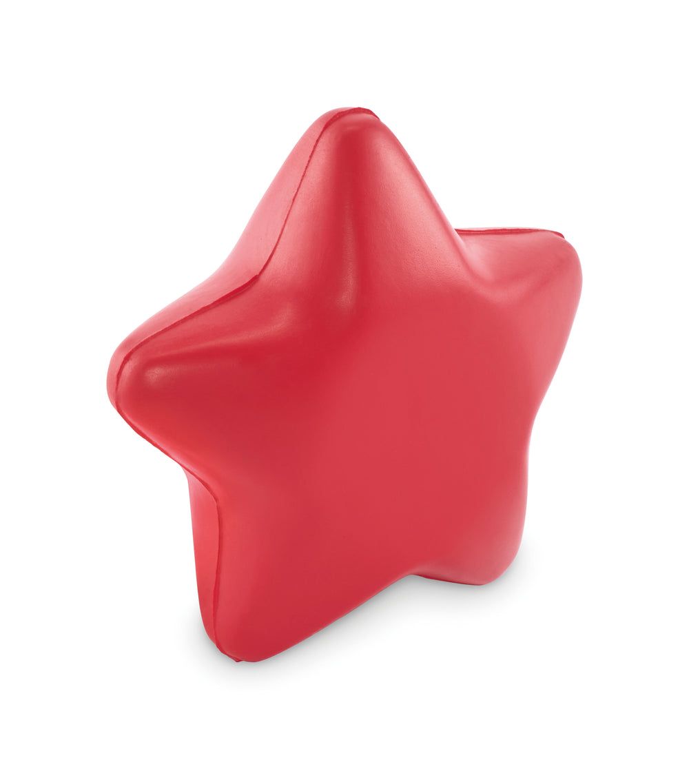 PU anti-stress ster Starly in rood