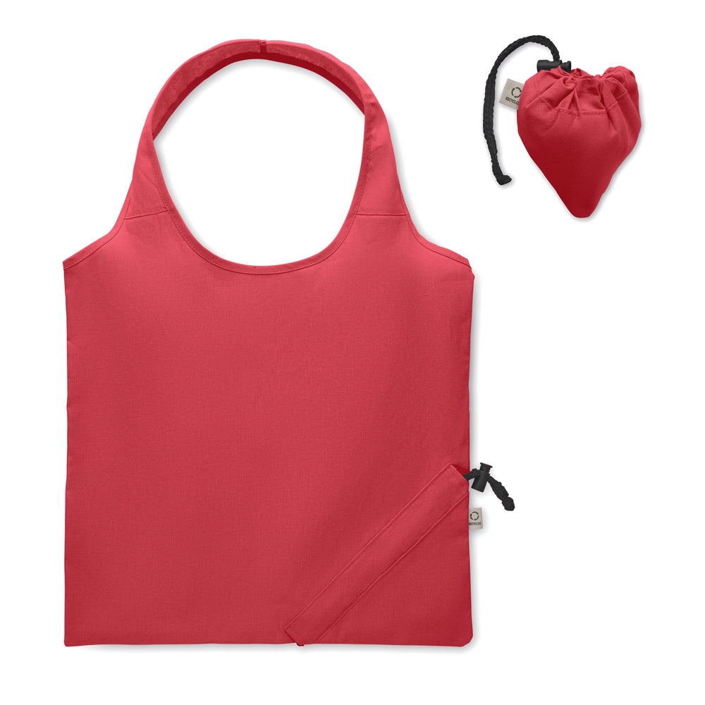 Opvouwbare boodschappentas 140 g Carrie Colour in rood