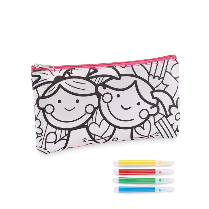 Etui met stiften bedrukken – Kiddo