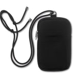 Cross body smartphone tas Mobibolsa in zwart