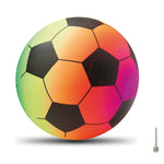 Opblaasbare PVC strandbal Rainball in multicolour