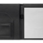 A5 map 300D RPET Folio in zwart