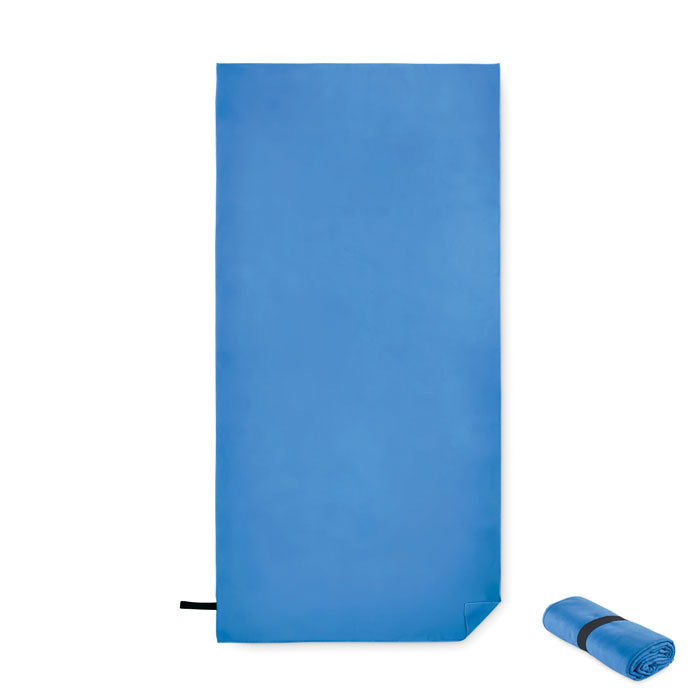 Dubbelzijdige microvezelhanddoe Waxoff in blauw