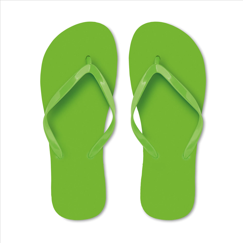 PE slippers M Honolulu in limoen