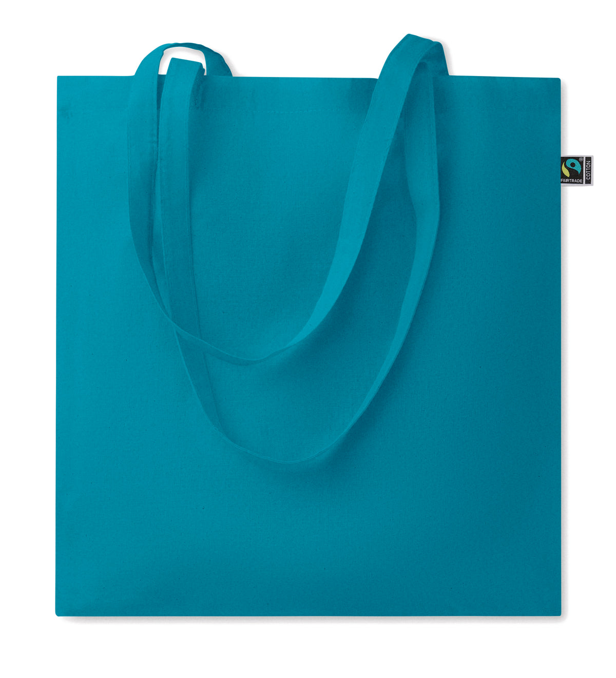 Fairtrade boodschappentas 180 g Osole+ Colour in turquoise