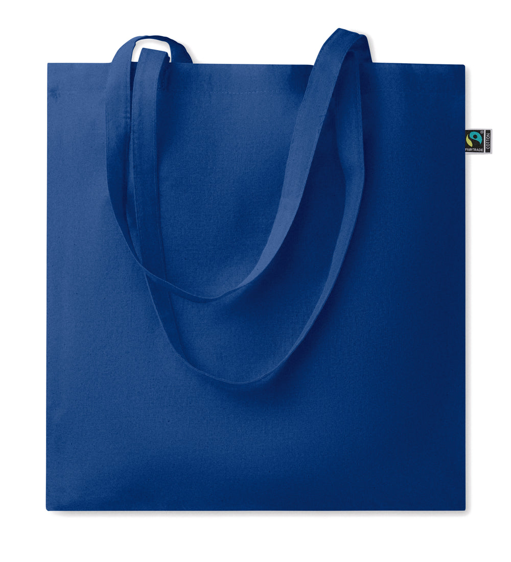 Fairtrade boodschappentas 180 g Osole+ Colour in royal blauw
