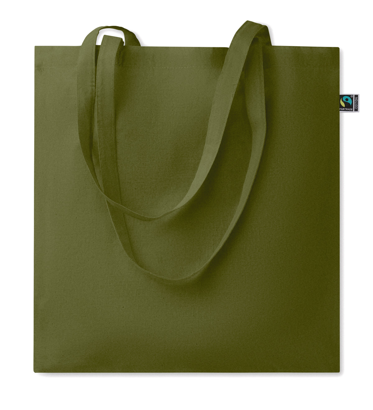 Fairtrade boodschappentas 180 g Osole+ Colour in donker marinegroen