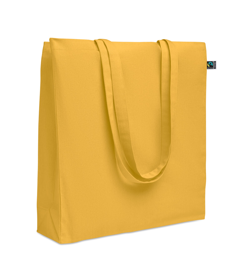 Fairtrade boodschappentas 180 g Osole++ Colour in geel