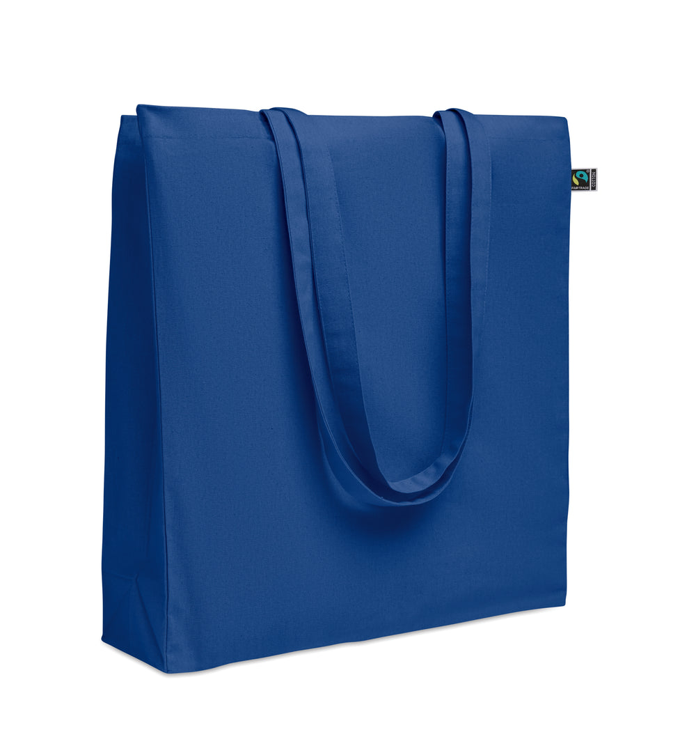 Fairtrade boodschappentas 180 g Osole++ Colour in royal blauw