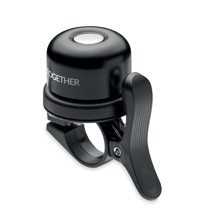 Apple® smart finder fietsbel Ringsmart met een bedrukking als voorbeeld