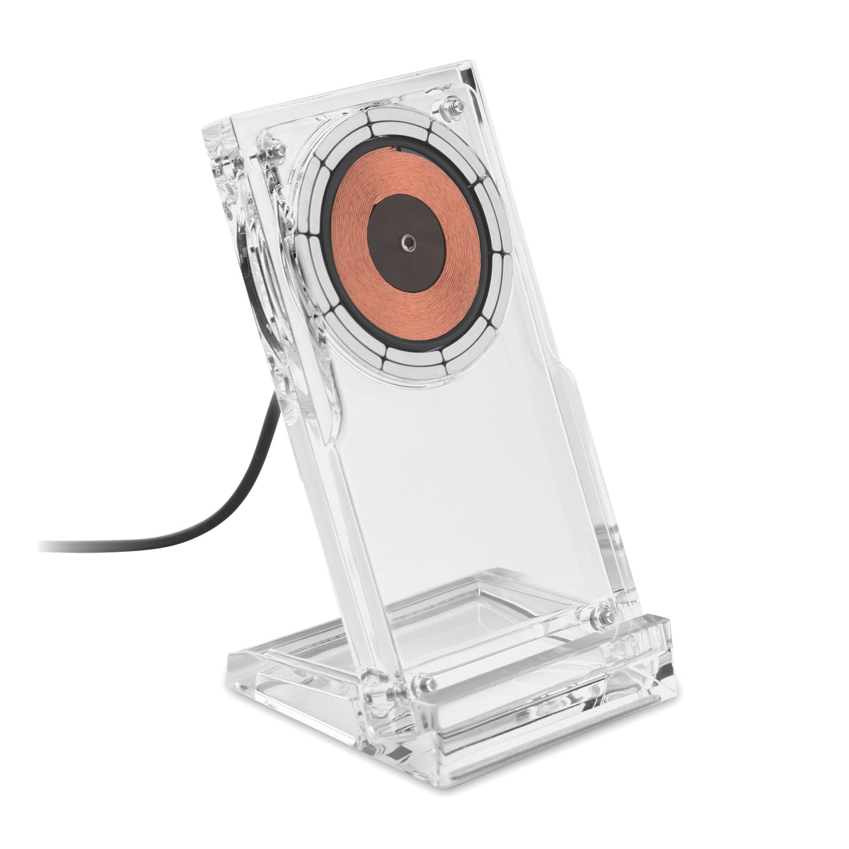 Draadloze oplader a 15W Cryl in transparant