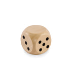 Schima houten dobbelsteen 3 cm Dadin in hout