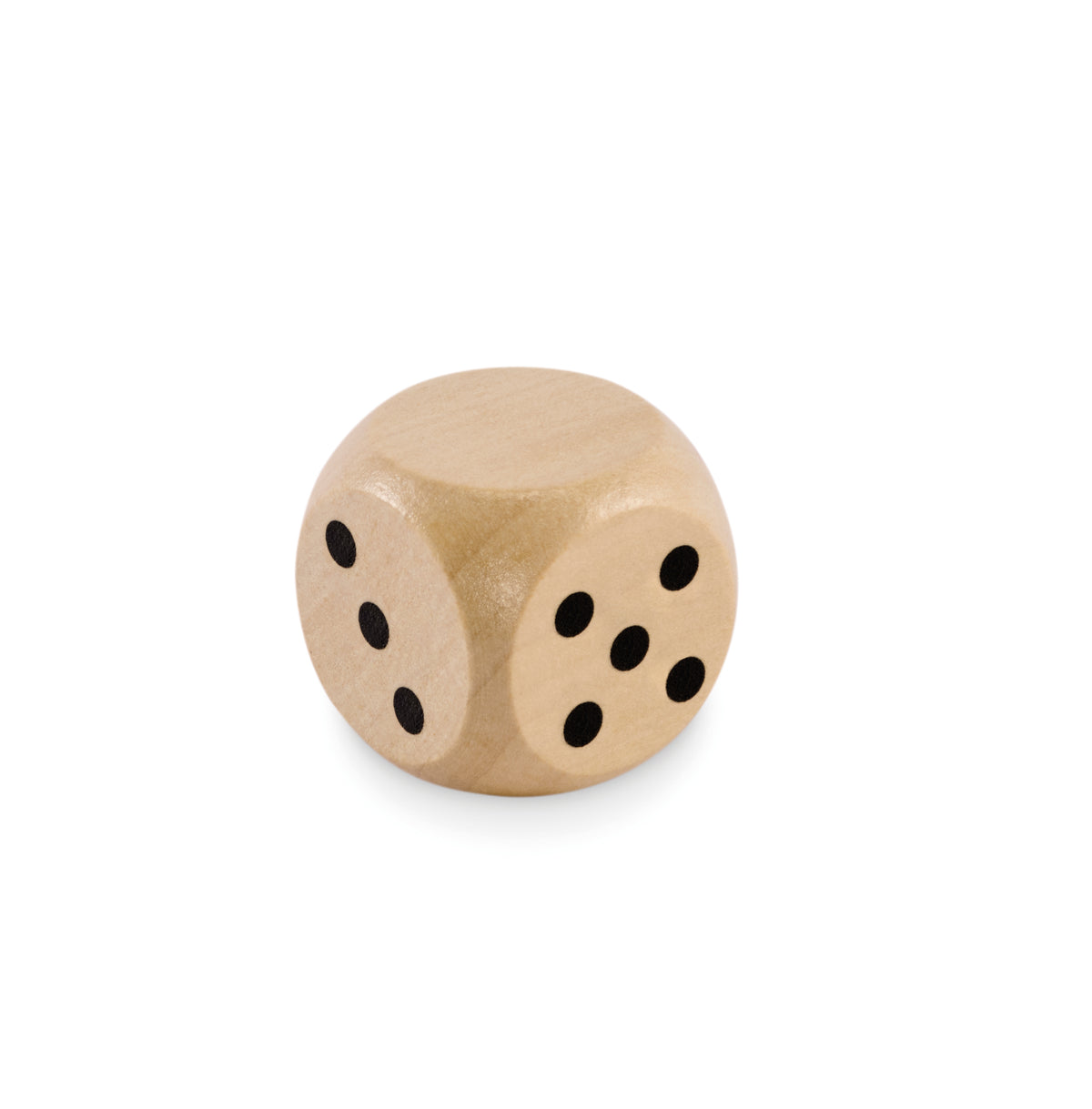 Schima houten dobbelsteen 3 cm Dadin in hout