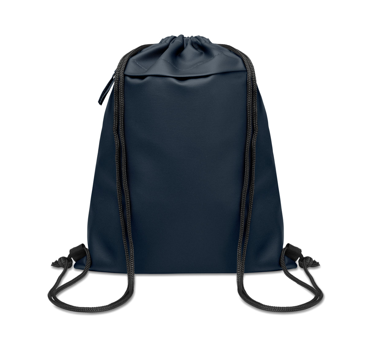 Trekkoordtas van 600D RPET Bangkok Bag in blauw