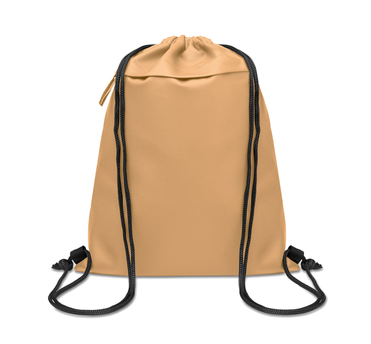 Trekkoordtas van 600D RPET Bangkok Bag in khaki