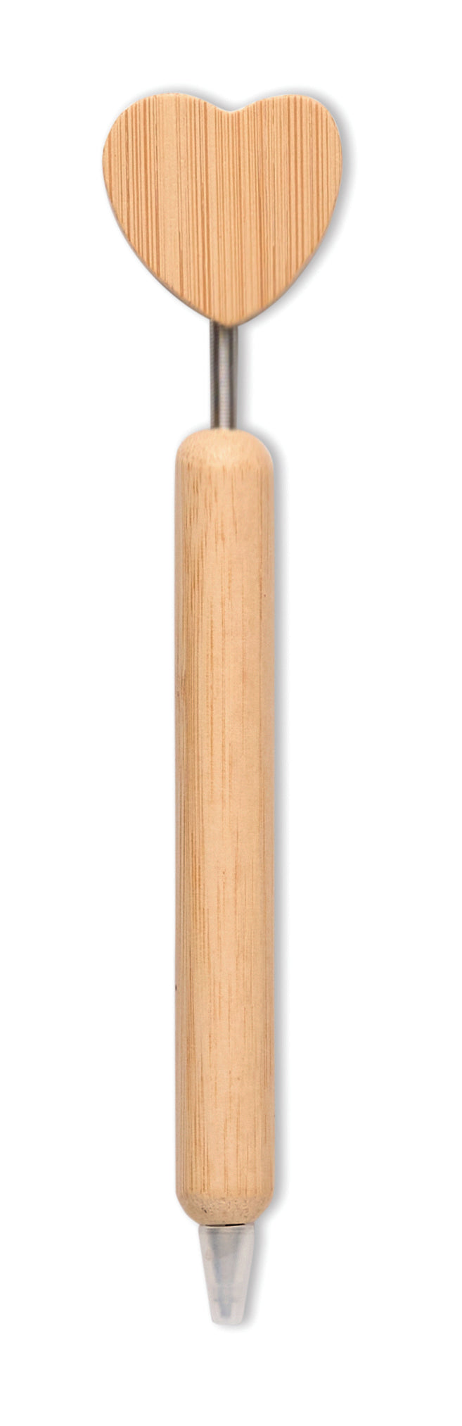 Bamboe balpen hart detail bedrukken – Corapen