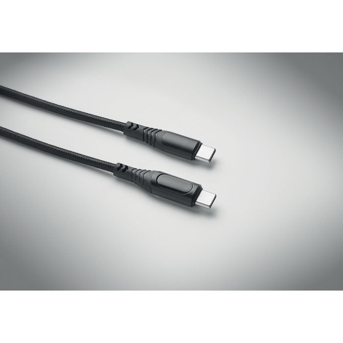 Type-C oplaadkabel 100W Typso, sfeerfoto