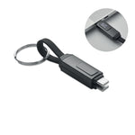 60W oplaadkabel sleutelhanger Keysto in zwart