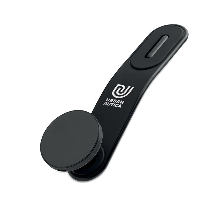 15W magnetische autolader Flecar met een bedrukking als voorbeeld