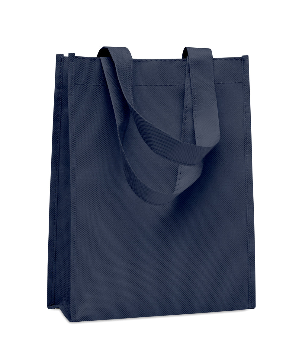 Klein geschenktasje in RPET Litas in blauw