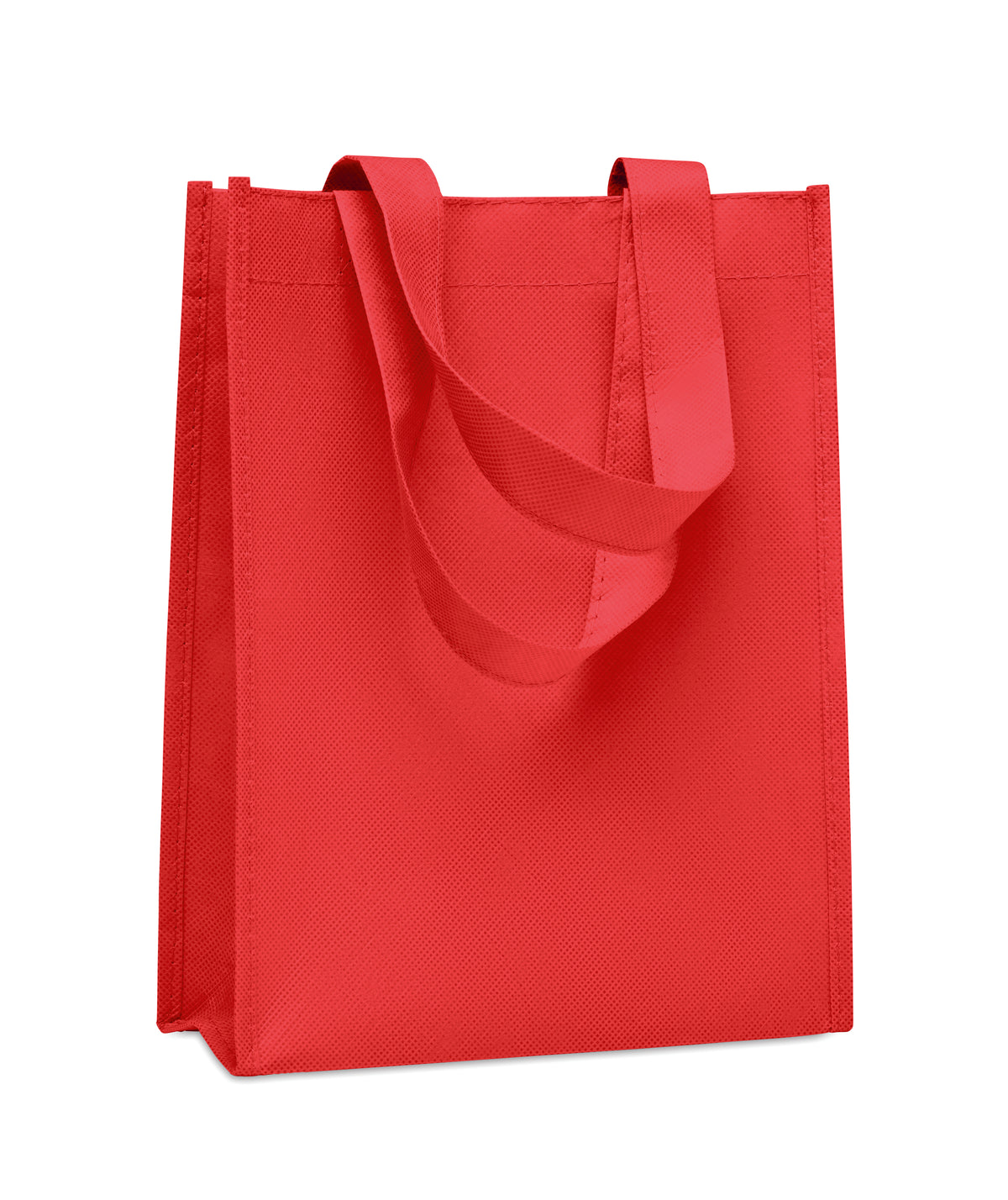 Klein geschenktasje in RPET Litas in rood