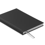 A5 gerecycled notitieboek Journu in zwart