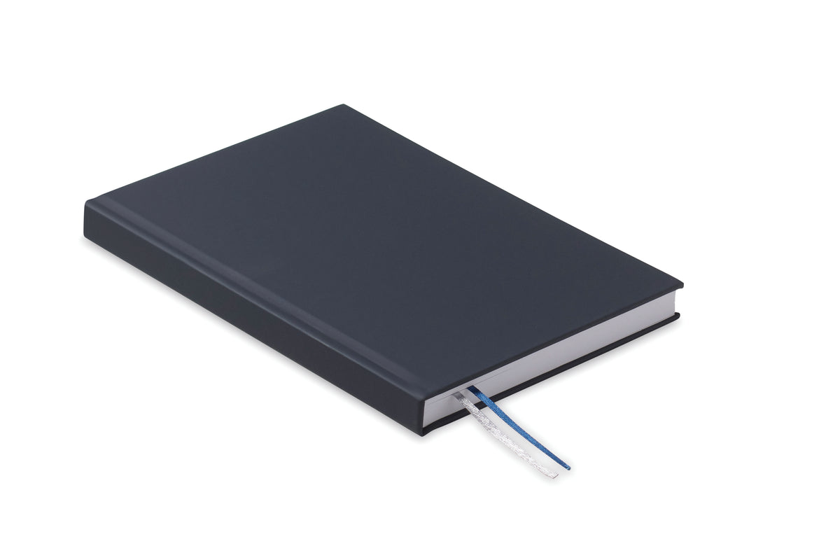A5 gerecycled notitieboek Journu in marineblauw