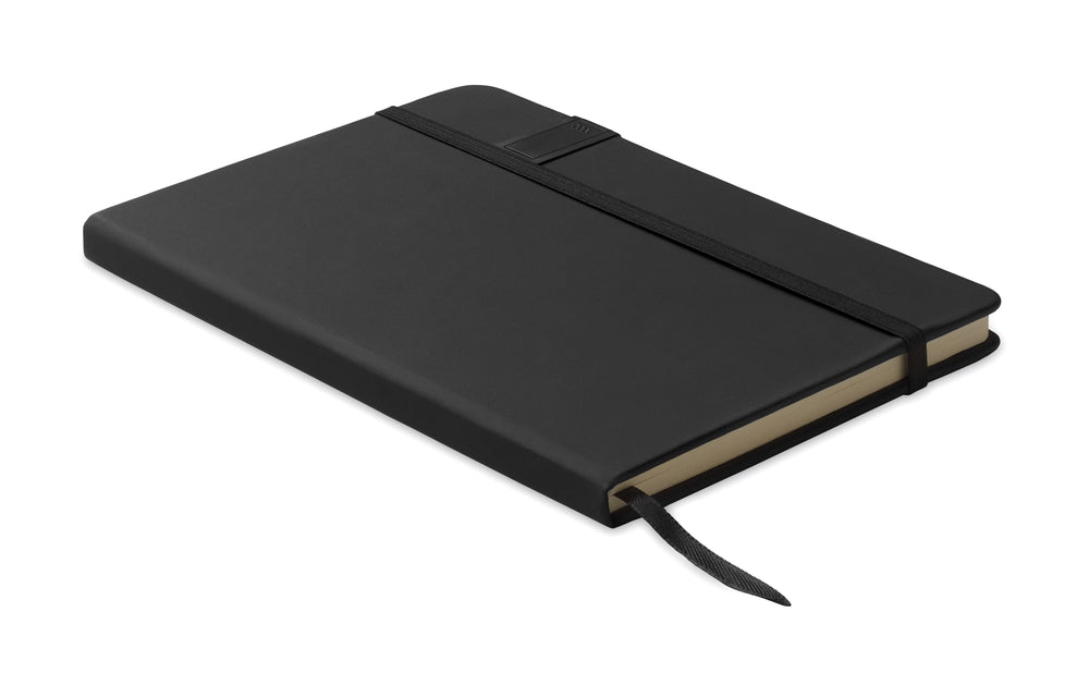 A5 notitieboek met USB Usbnote in zwart