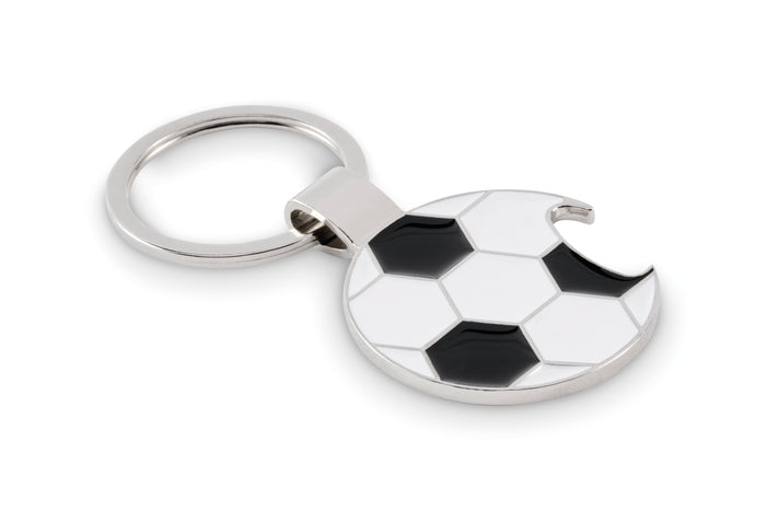 Voetbal hanger flesopener bedrukken – Open Goal