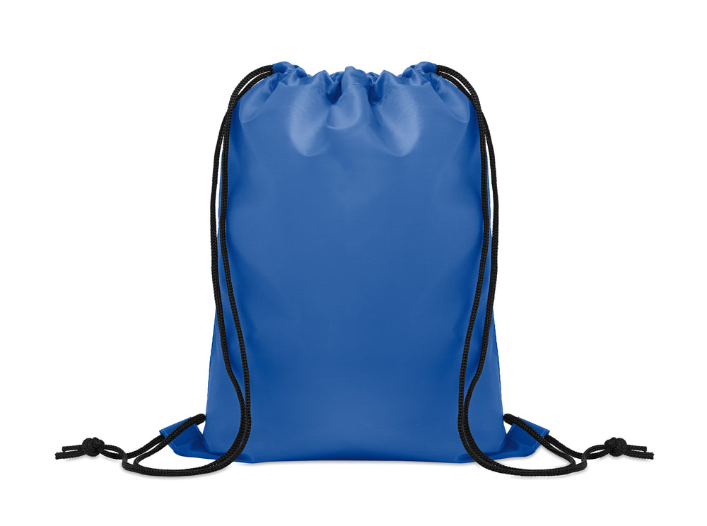190T RPET inder trekkoordtas Shoop Kids in royal blauw