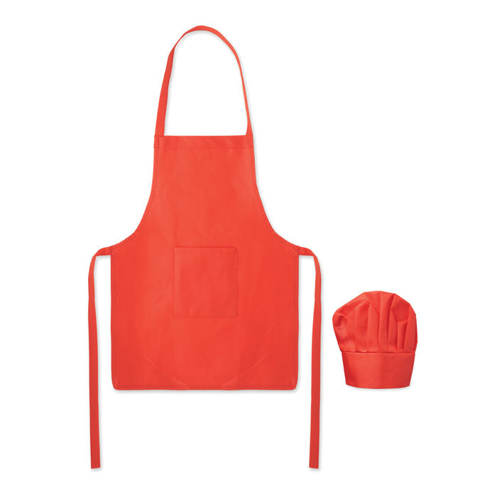 Keukenset voor kinderen Kid Chef in rood
