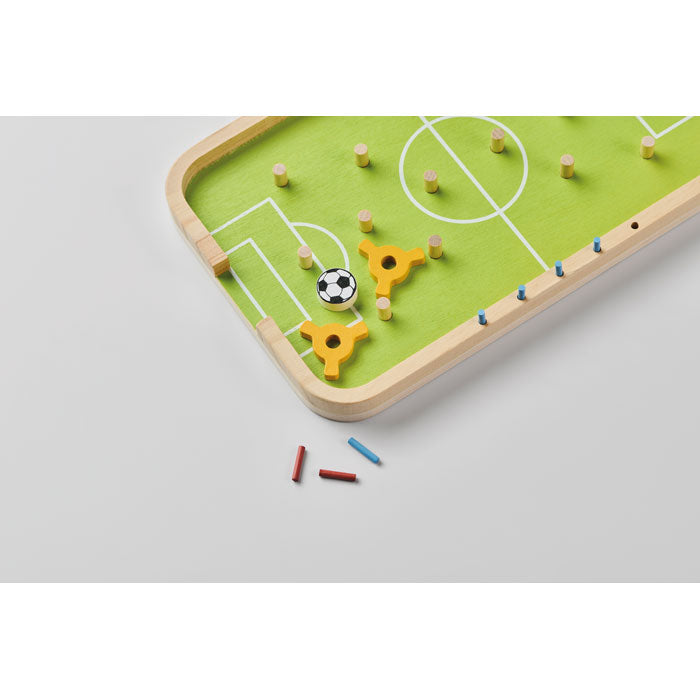 Houten voetbalspel Bolin, sfeerfoto