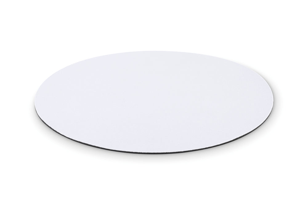 Sublimatie muismat rond Sulimdot in wit