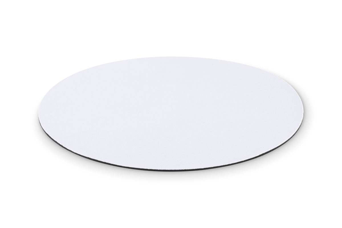 Sublimatie muismat rond Sulimdot in wit