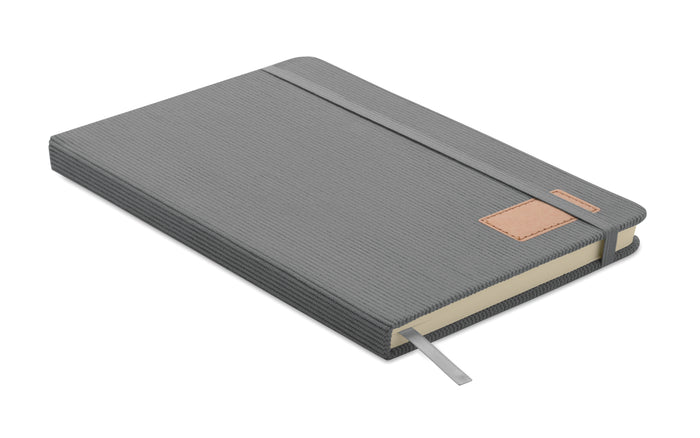 A5 RPET corduroy notitieboek bedrukken – Cordi Note