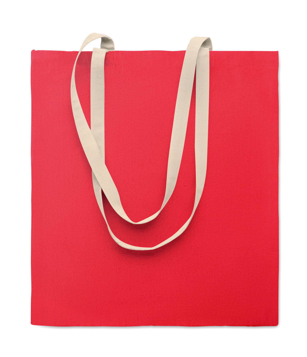 Katoenen boodschappentas Zevra Colour in rood