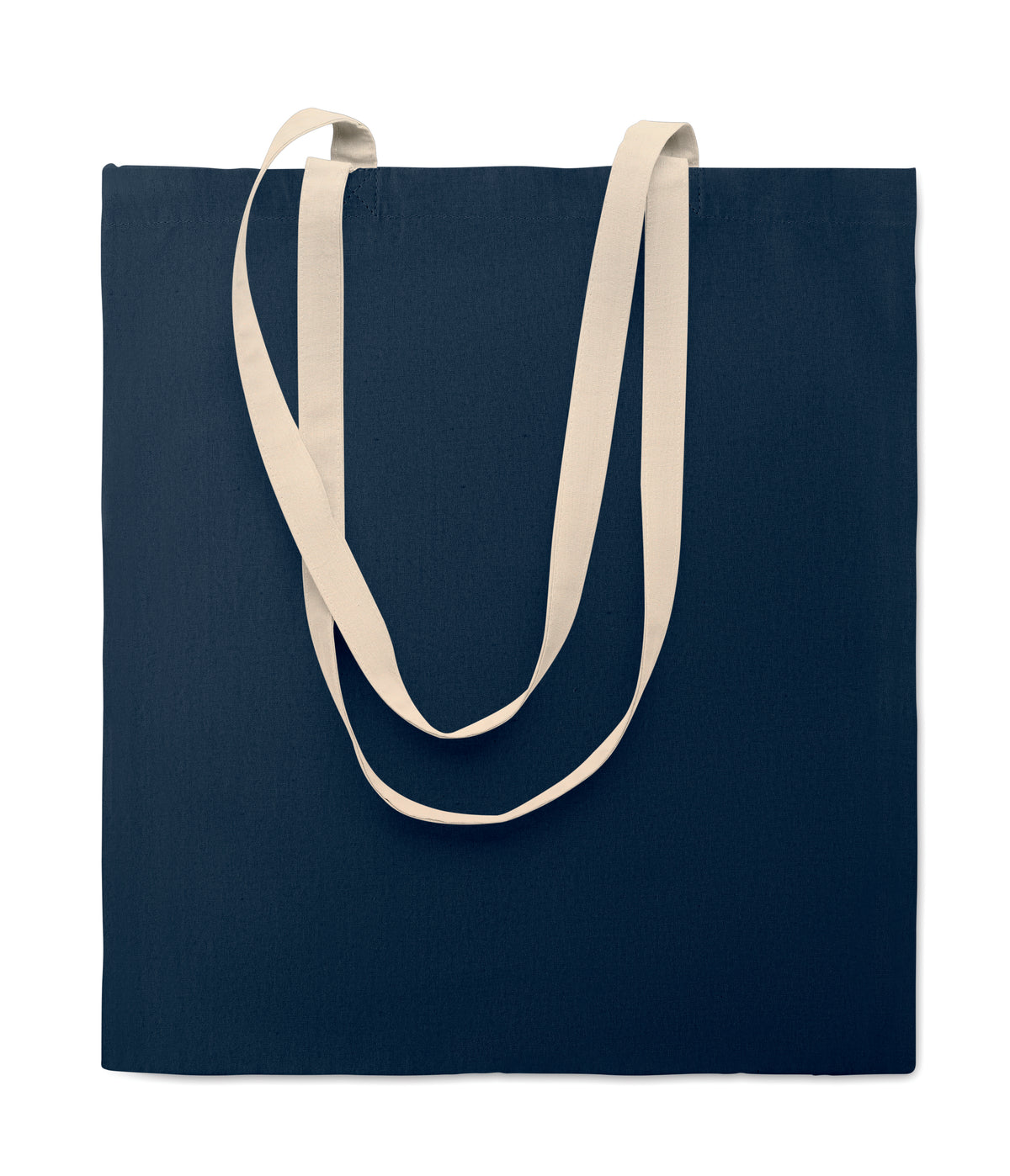 Katoenen boodschappentas Zevra Colour in marineblauw