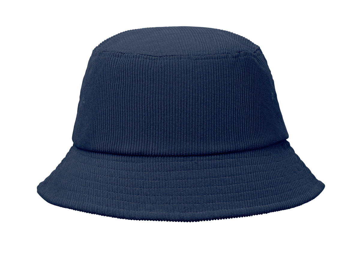 Corduroy vissershoed Scoop in blauw