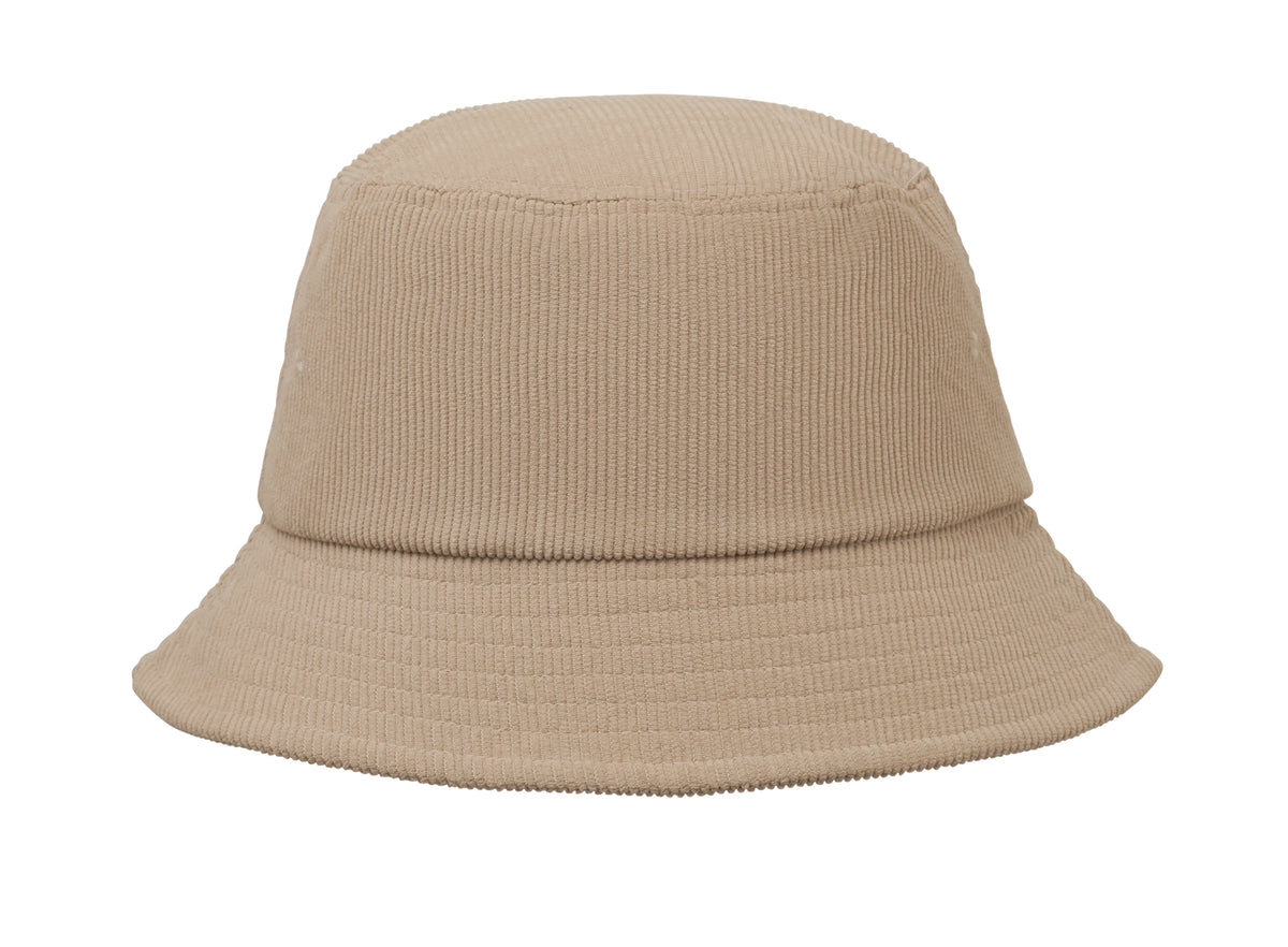 Corduroy vissershoed Scoop in beige