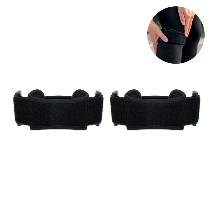 Set van 2 sport-kniebandages bedrukken – Stabil