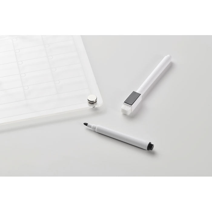 Magnetische acryl planner Planit, sfeerfoto