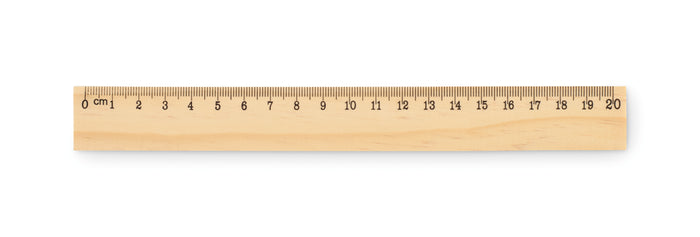 Houten liniaal 20 cm bedrukken – Ruler20
