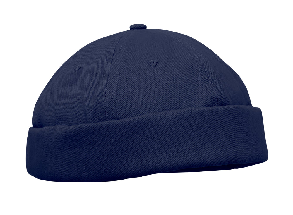 Er pet Dock in blauw