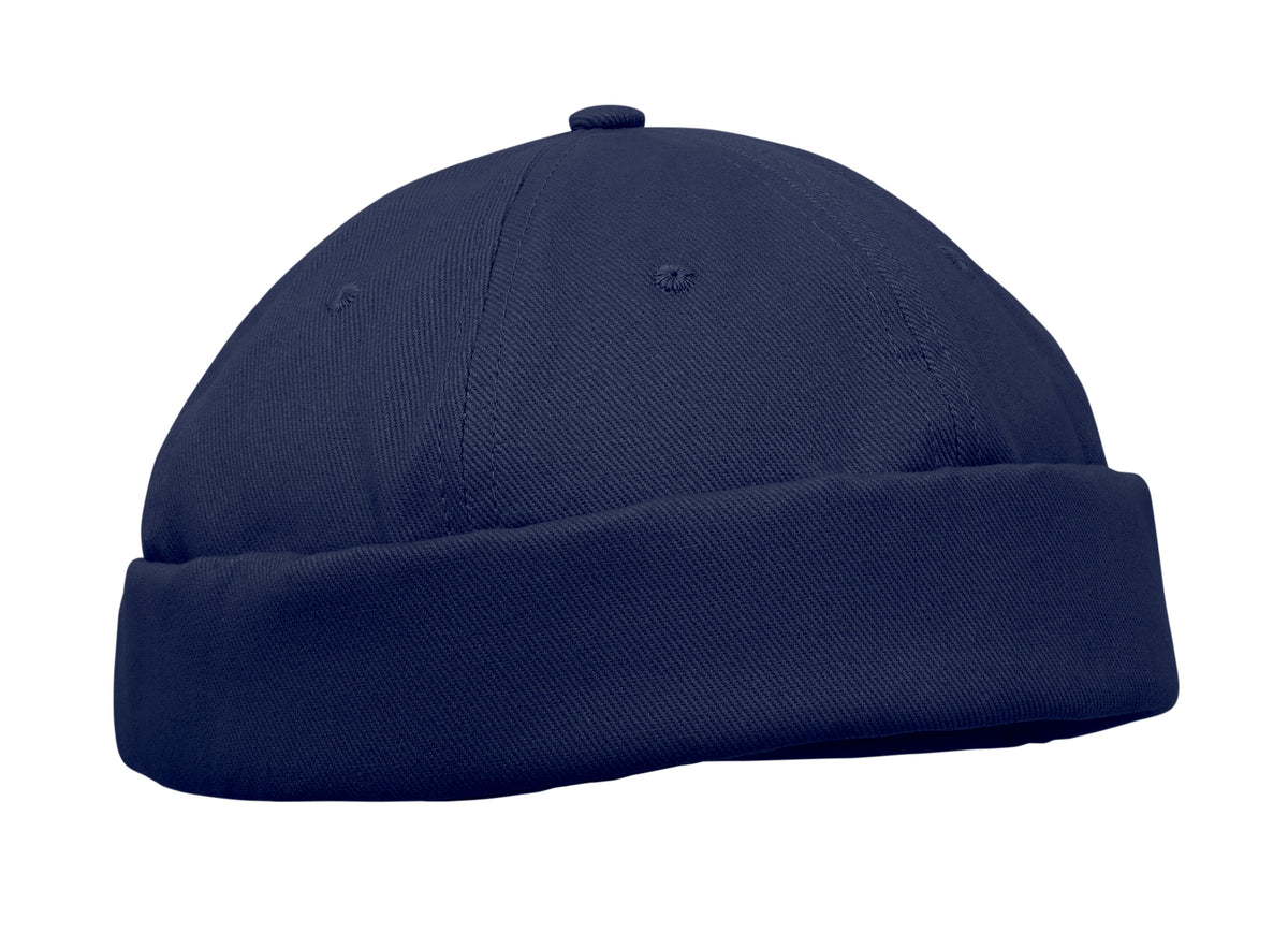 Er pet Dock in blauw