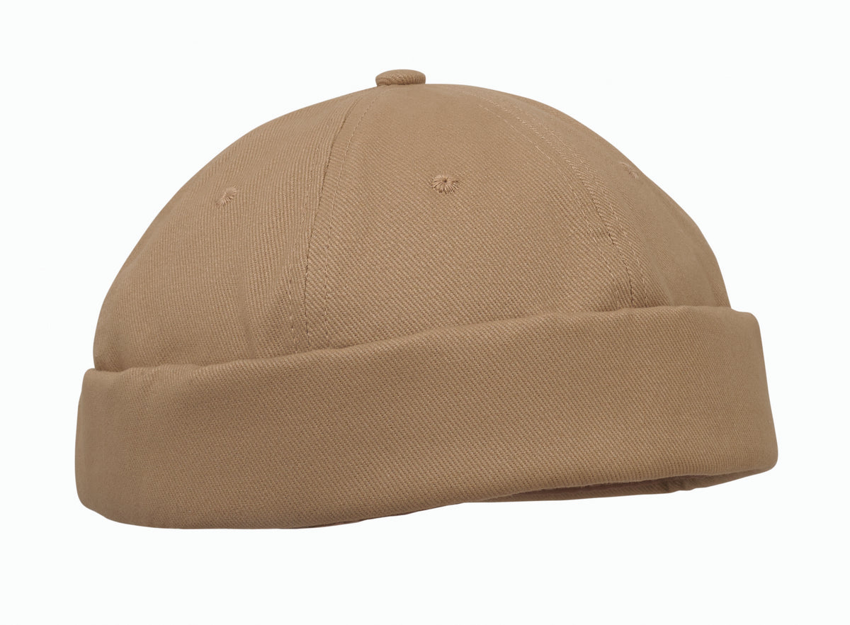 Er pet Dock in khaki