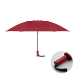 23" windbestendige paraplu Agumbe in bordeaux