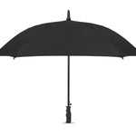 23" windbestendige paraplu Amboli in zwart