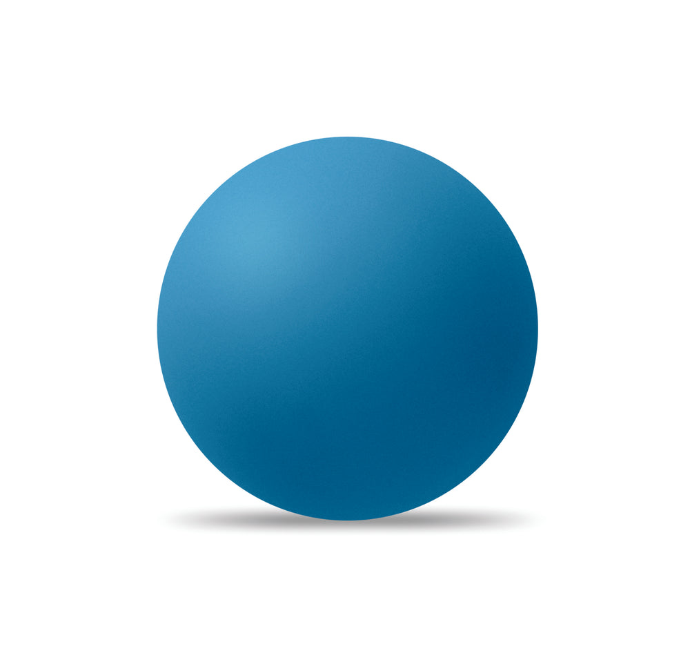 Rubberen stuiterbal. Funball in blauw