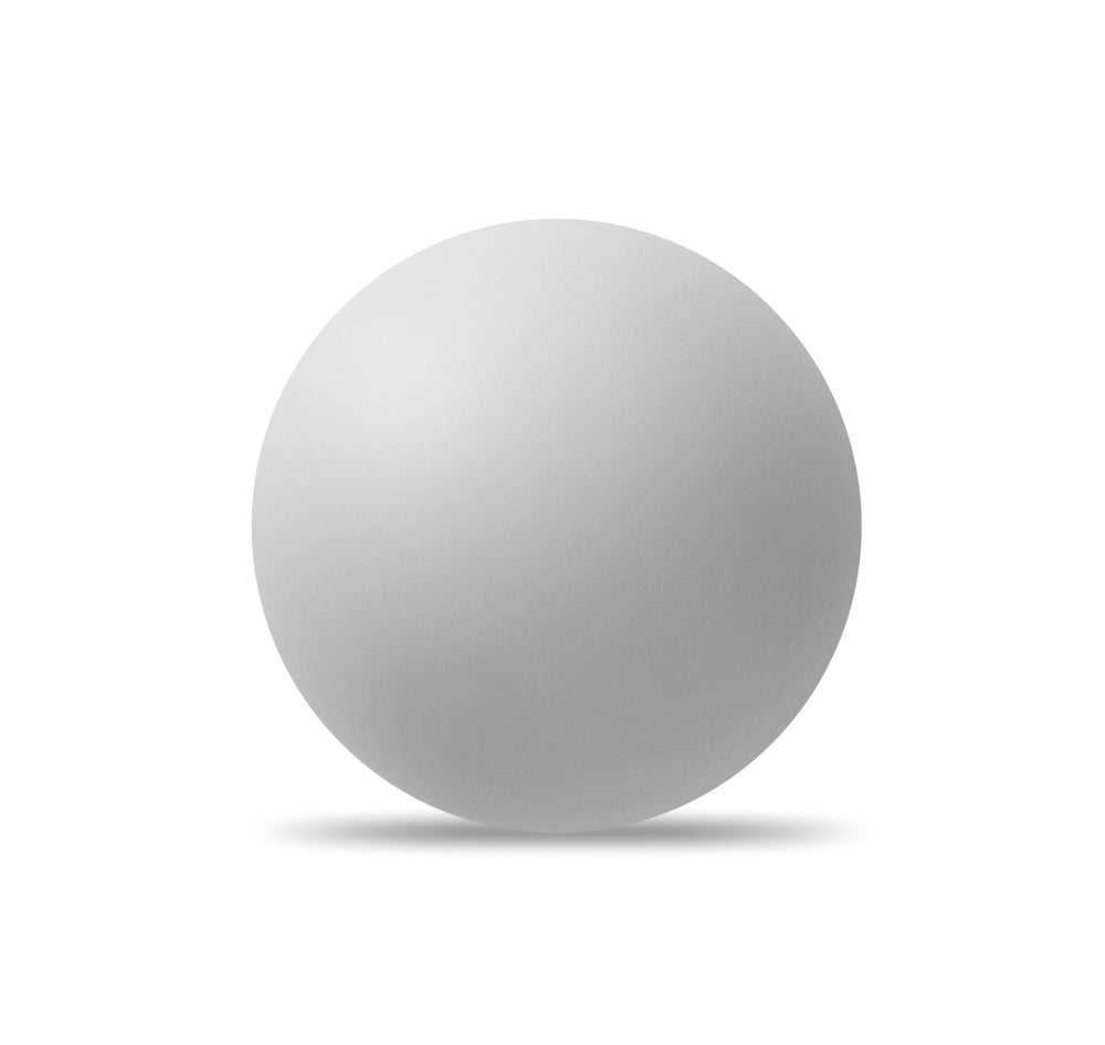 Rubberen stuiterbal. Funball in wit