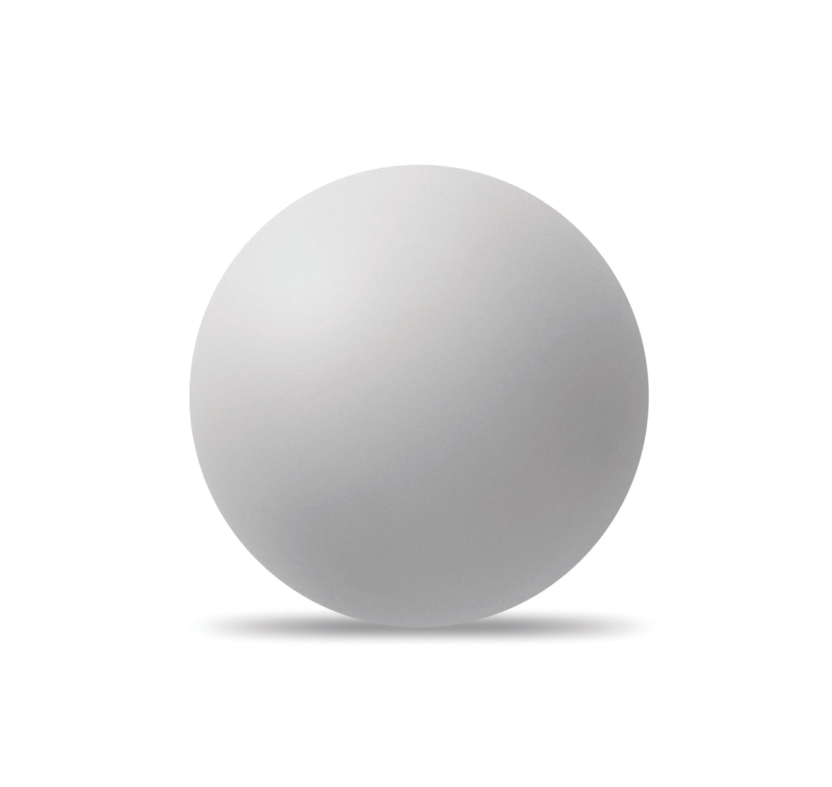 Rubberen stuiterbal. Funball in wit